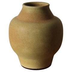 Rolf Palm, Large Studio Vase, Glazed Stoneware, Mölle, Sweden, 1960s