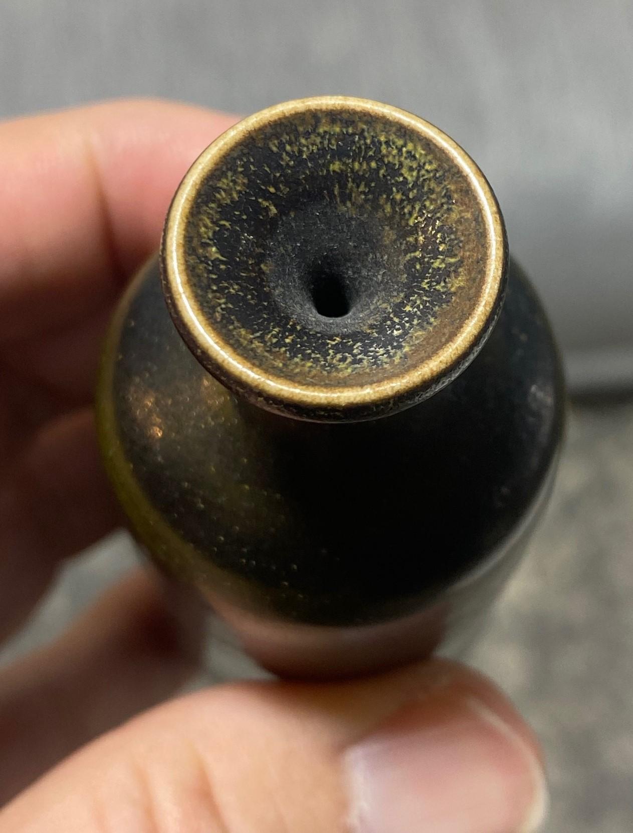 Vase scandinave signé Rolf Palm pour Mölle Sweden, moderne du milieu du siècle dernier en vente 3
