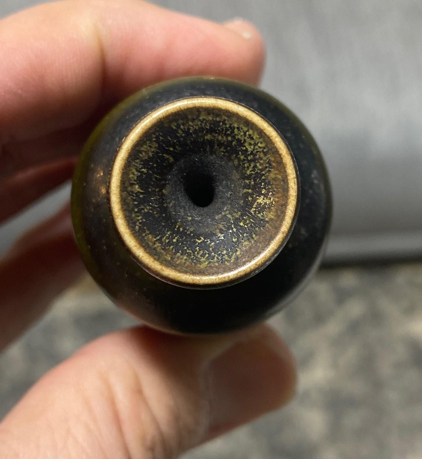 Vase scandinave signé Rolf Palm pour Mölle Sweden, moderne du milieu du siècle dernier en vente 4