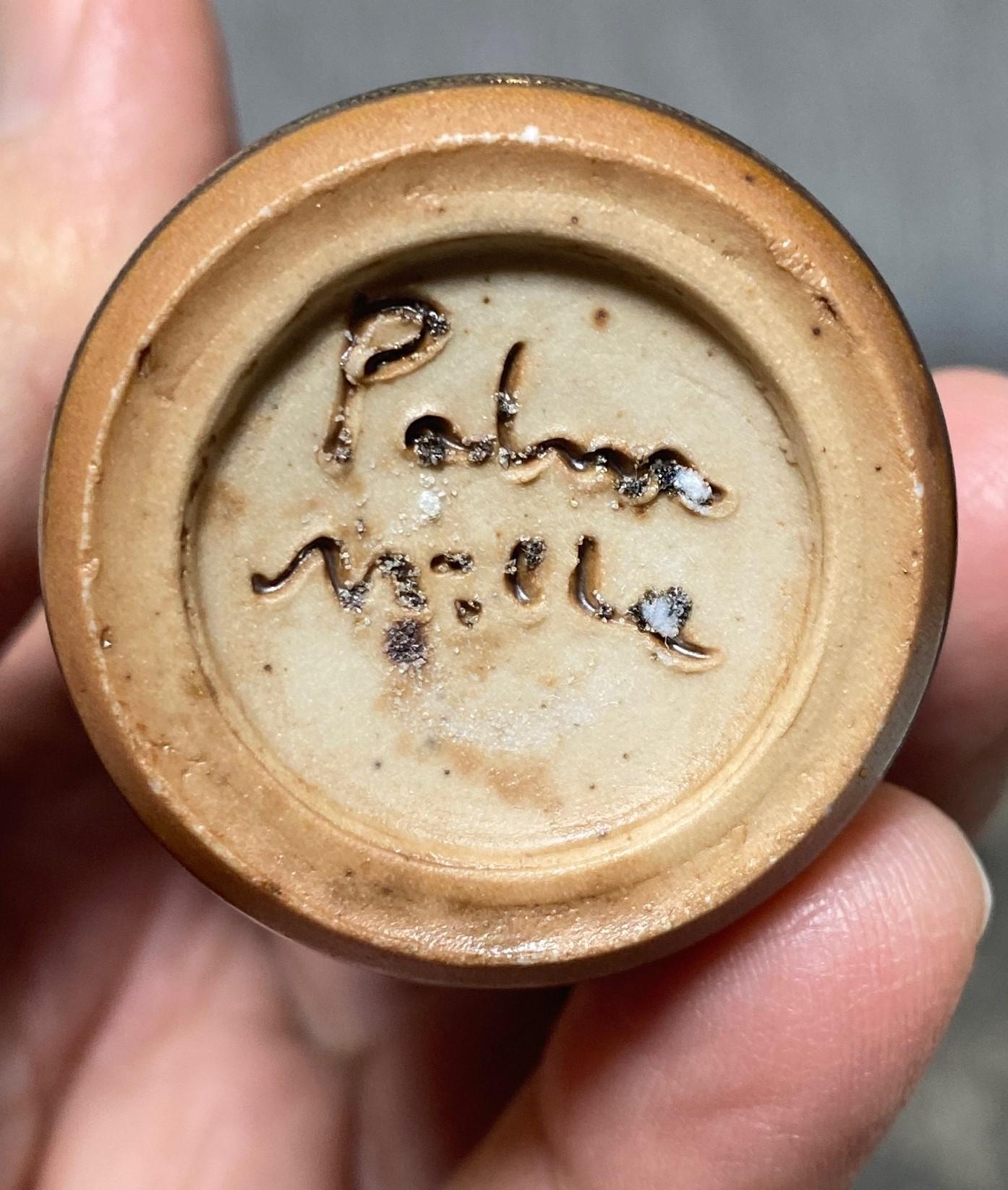 Vase scandinave signé Rolf Palm pour Mölle Sweden, moderne du milieu du siècle dernier en vente 6