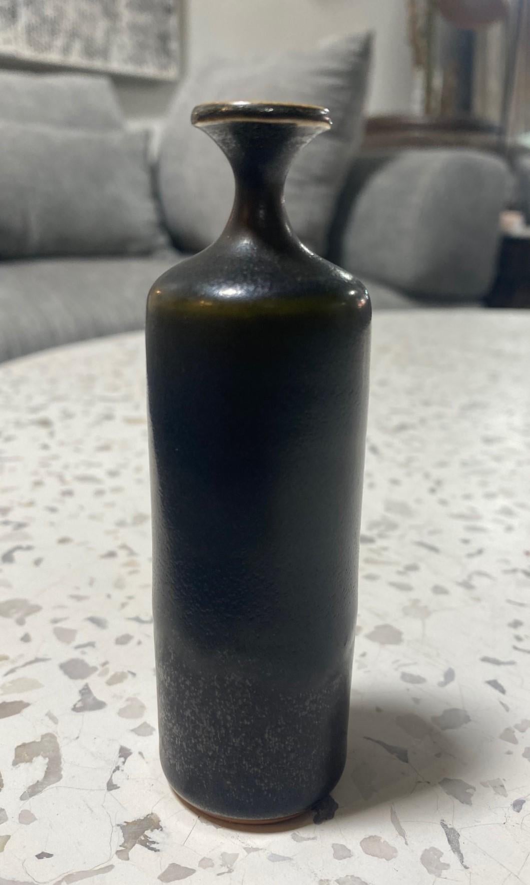 Suédois Vase scandinave signé Rolf Palm pour Mölle Sweden, moderne du milieu du siècle dernier en vente