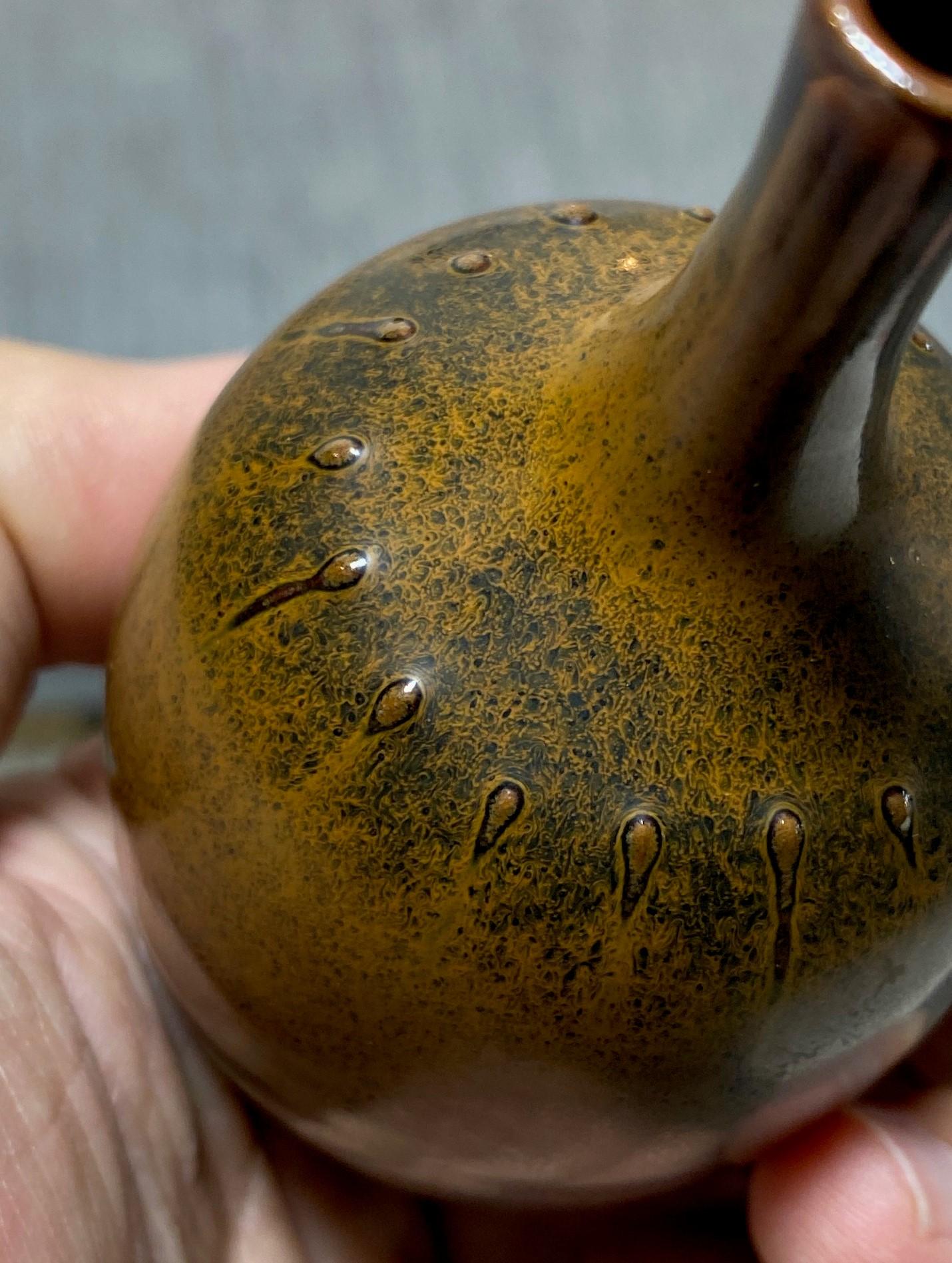 Rolf Palm Signé Vase miniature scandinave du milieu du siècle pour Mölle Sweden en vente 3