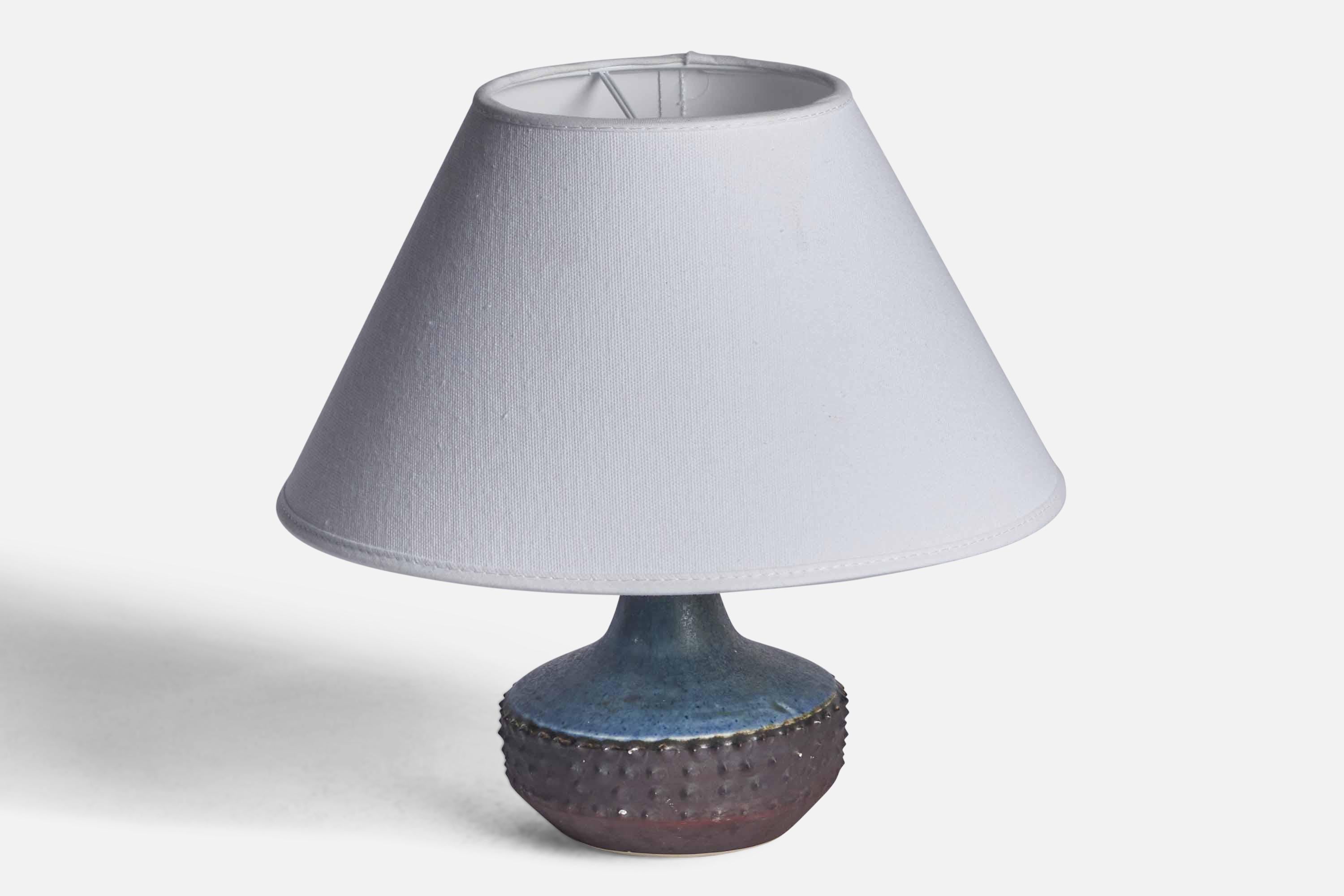 Rolf Palm, Lámpara de mesa pequeña, Gres, Suecia, años 60 Sueco en venta