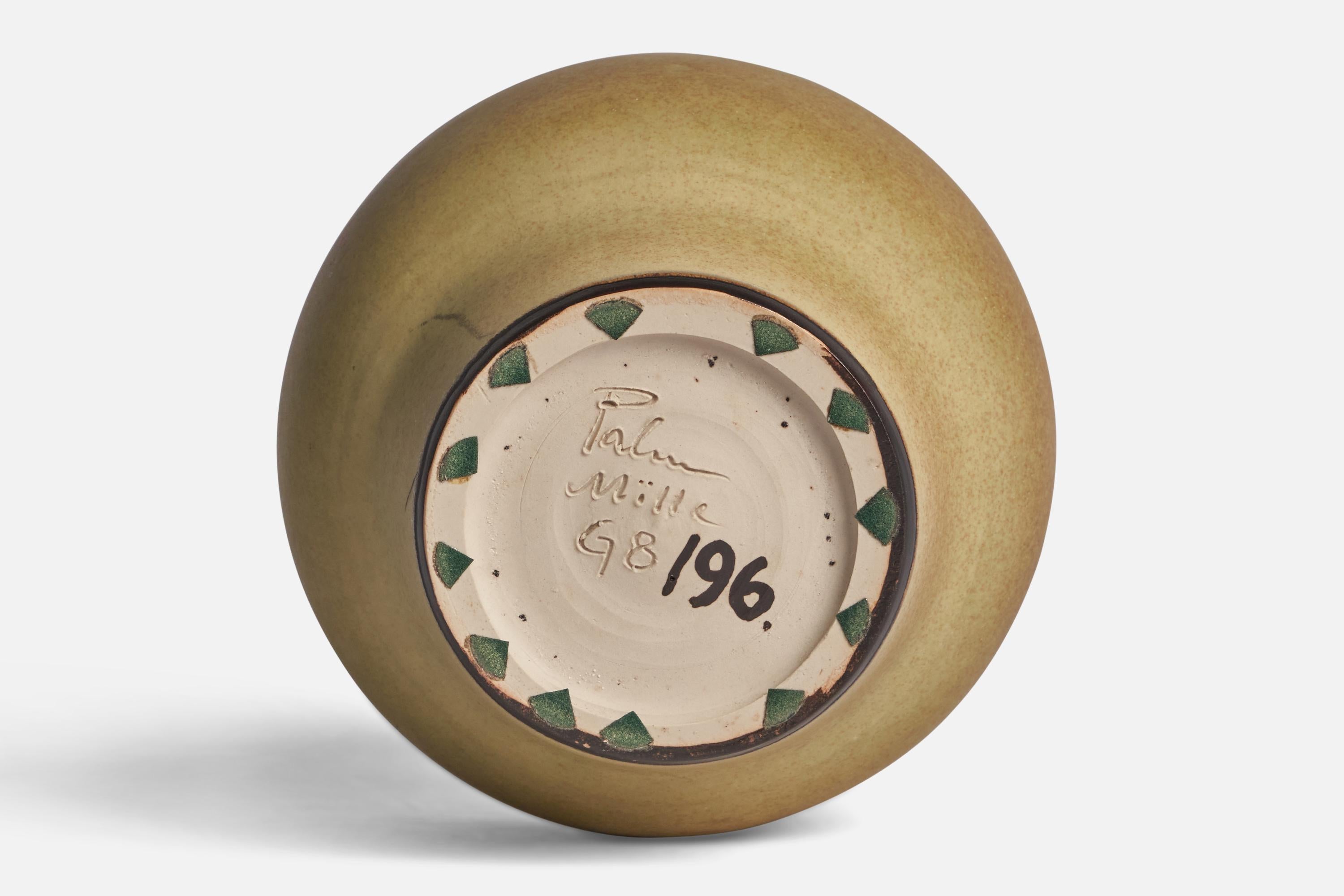 Metà XX secolo Rolf Palm, Vaso, Gres, Svezia, anni '60 in vendita