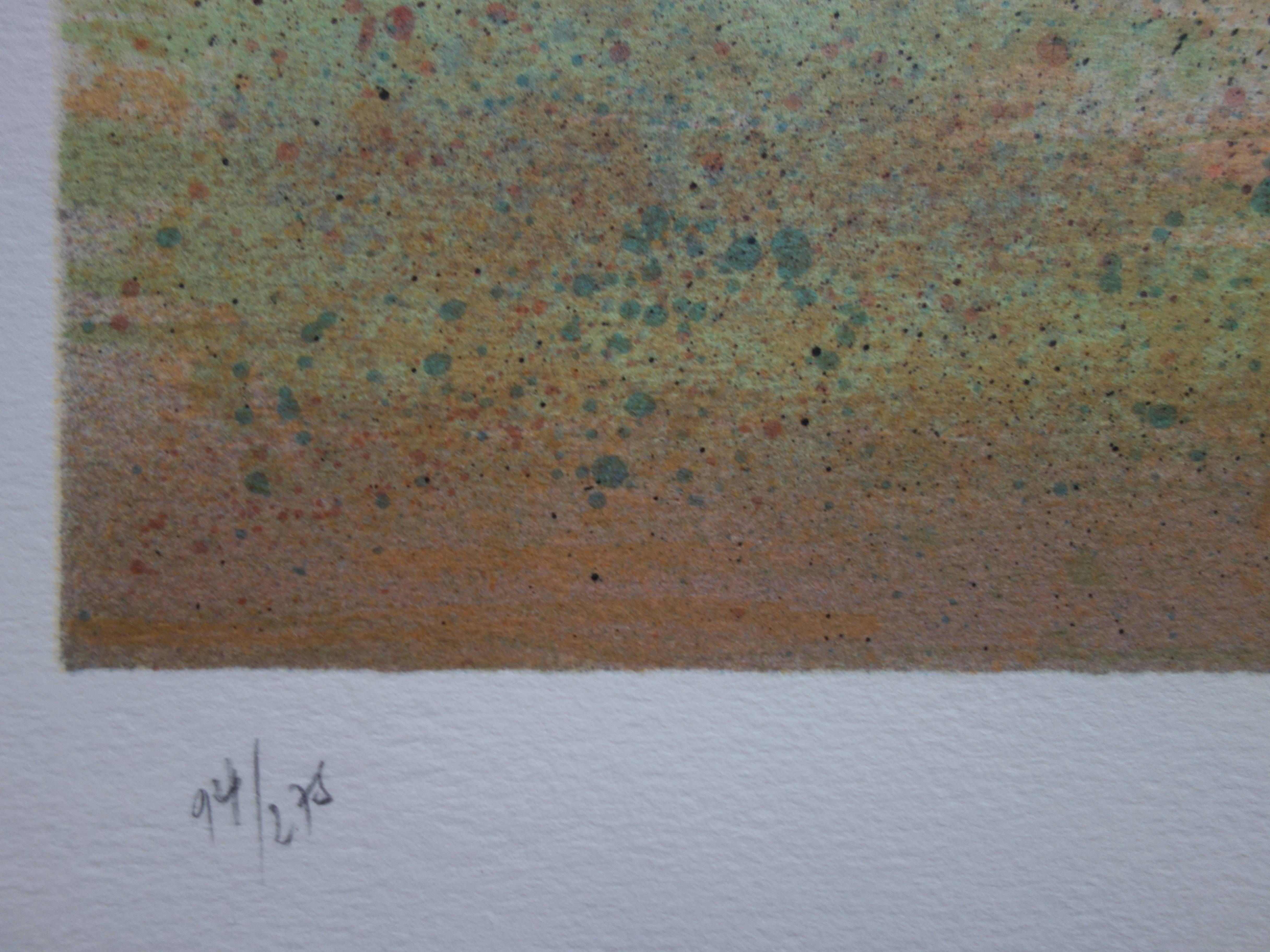 Rolf RAFFLEWSKI
Paris : Louvre Museum

Original lithograph
Handsigned in pencil
Limited /275 copies
On vellum 56 x 76 cm (c. 22 x 30 in)

Excellent condition