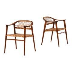 Rolf Rastad & Adolf Relling Armchairs Model Bambi Produced by Gustav Bahus & Eft