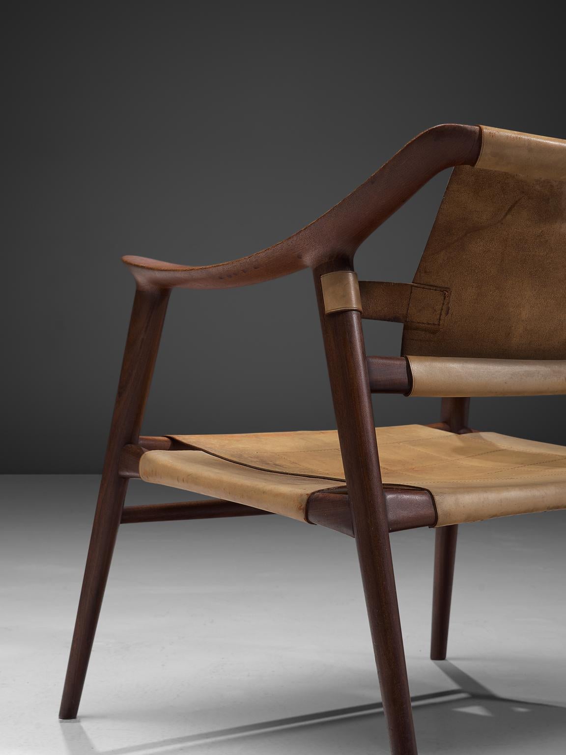 Mid-Century Modern Rolf Rastad & Adolf Relling 'Bambi' Armchair
