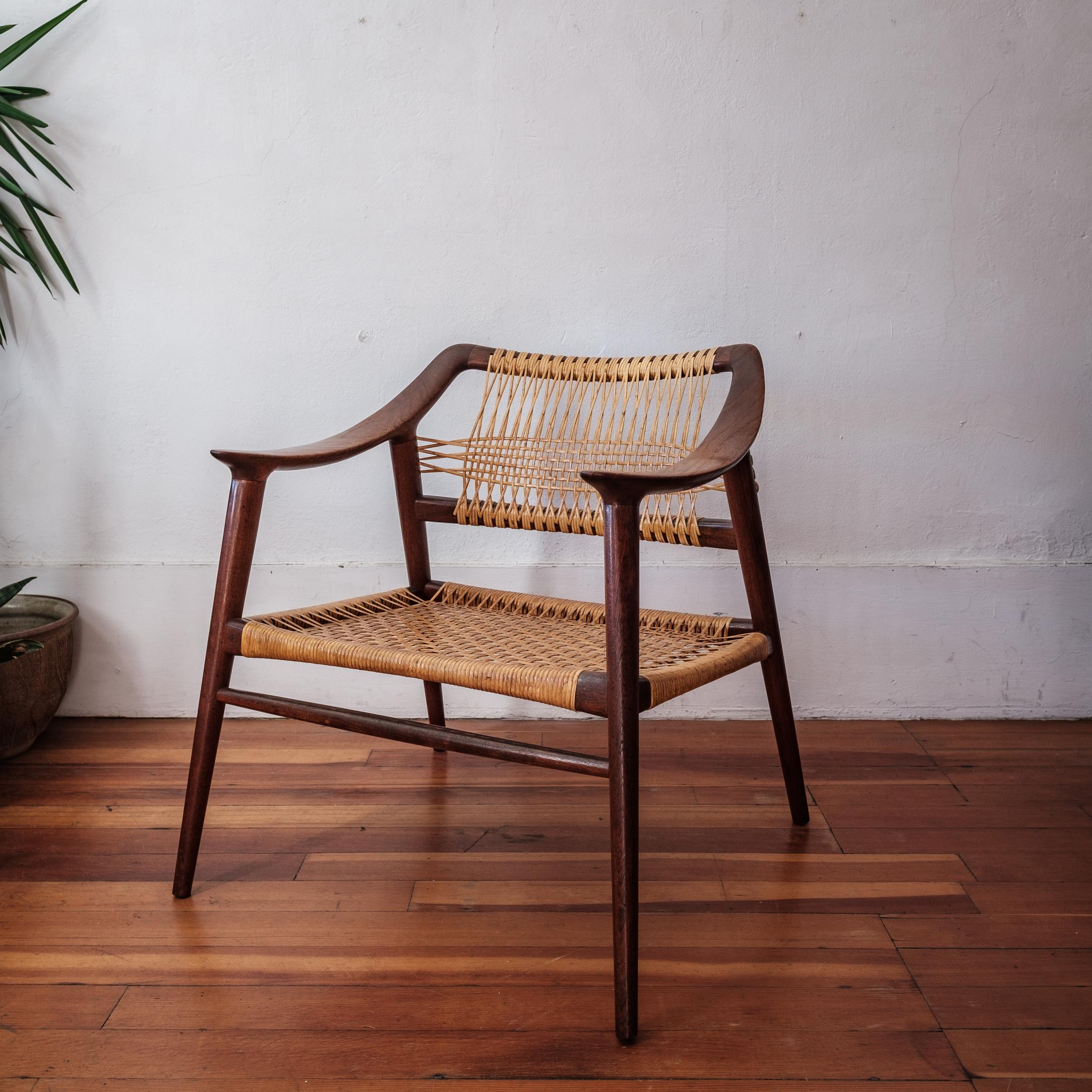 Rolf Rastad & Adolf Relling “Bambi” Cane Armchair 4