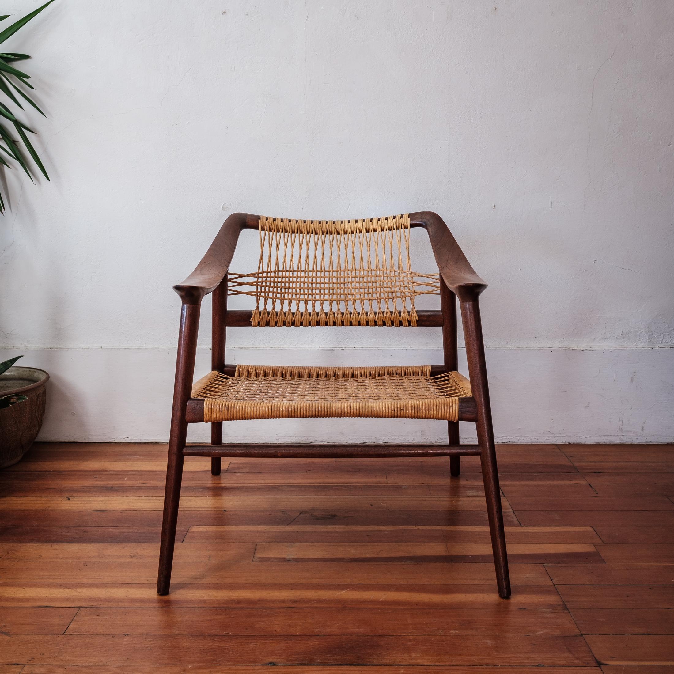 Rolf Rastad & Adolf Relling “Bambi” Cane Armchair 5