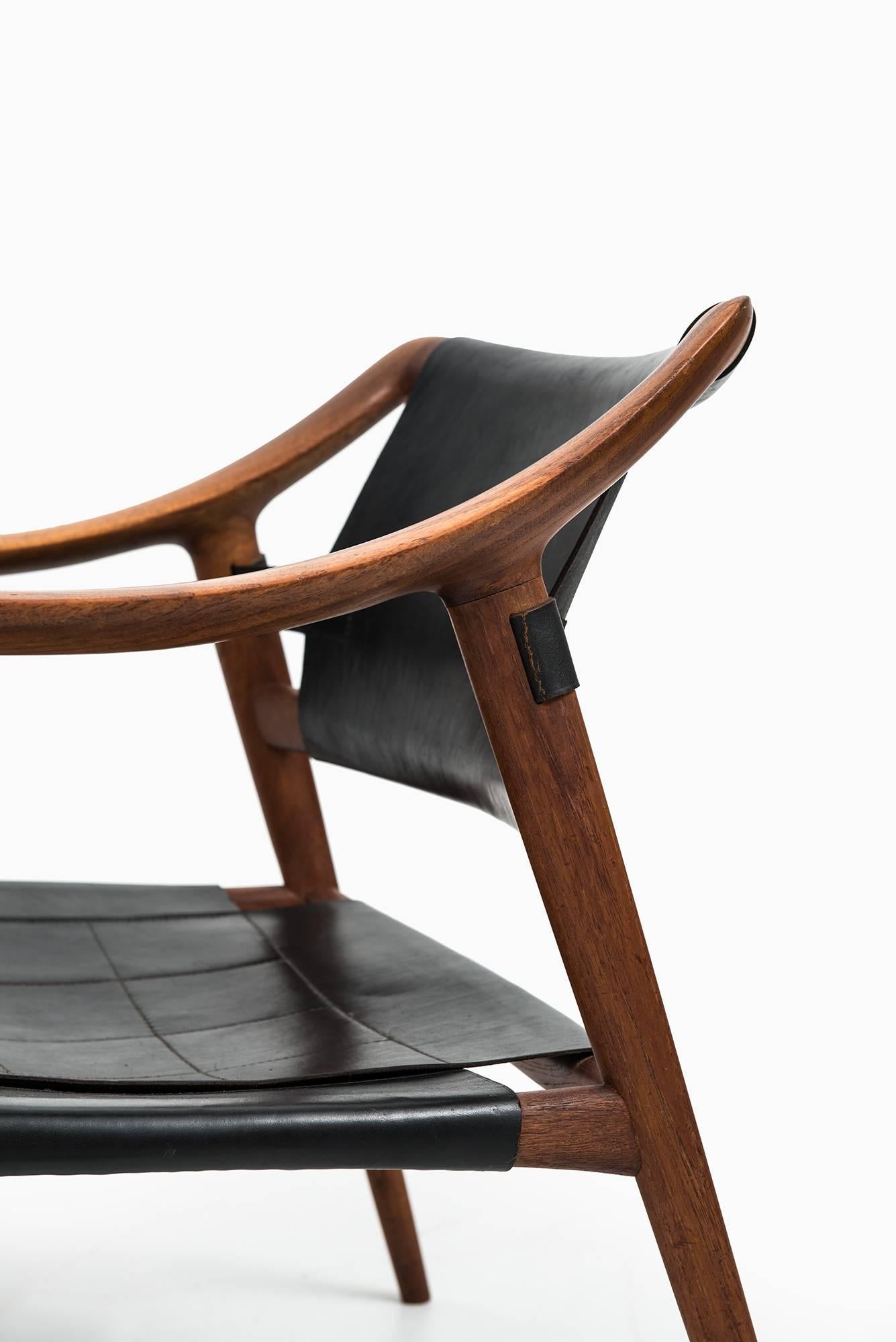 Rolf Rastad & Adolf Relling Easy Chairs Model Bambi by Gustav Bahus in Norway 3