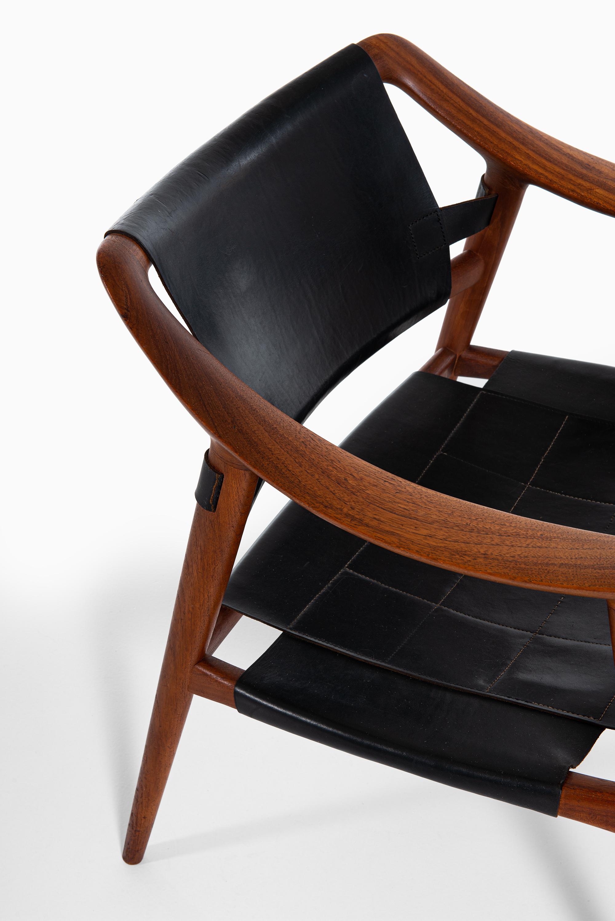 Norwegian Rolf Rastad & Adolf Relling Easy Chairs Model Bambi by Gustav Bahus in Norway