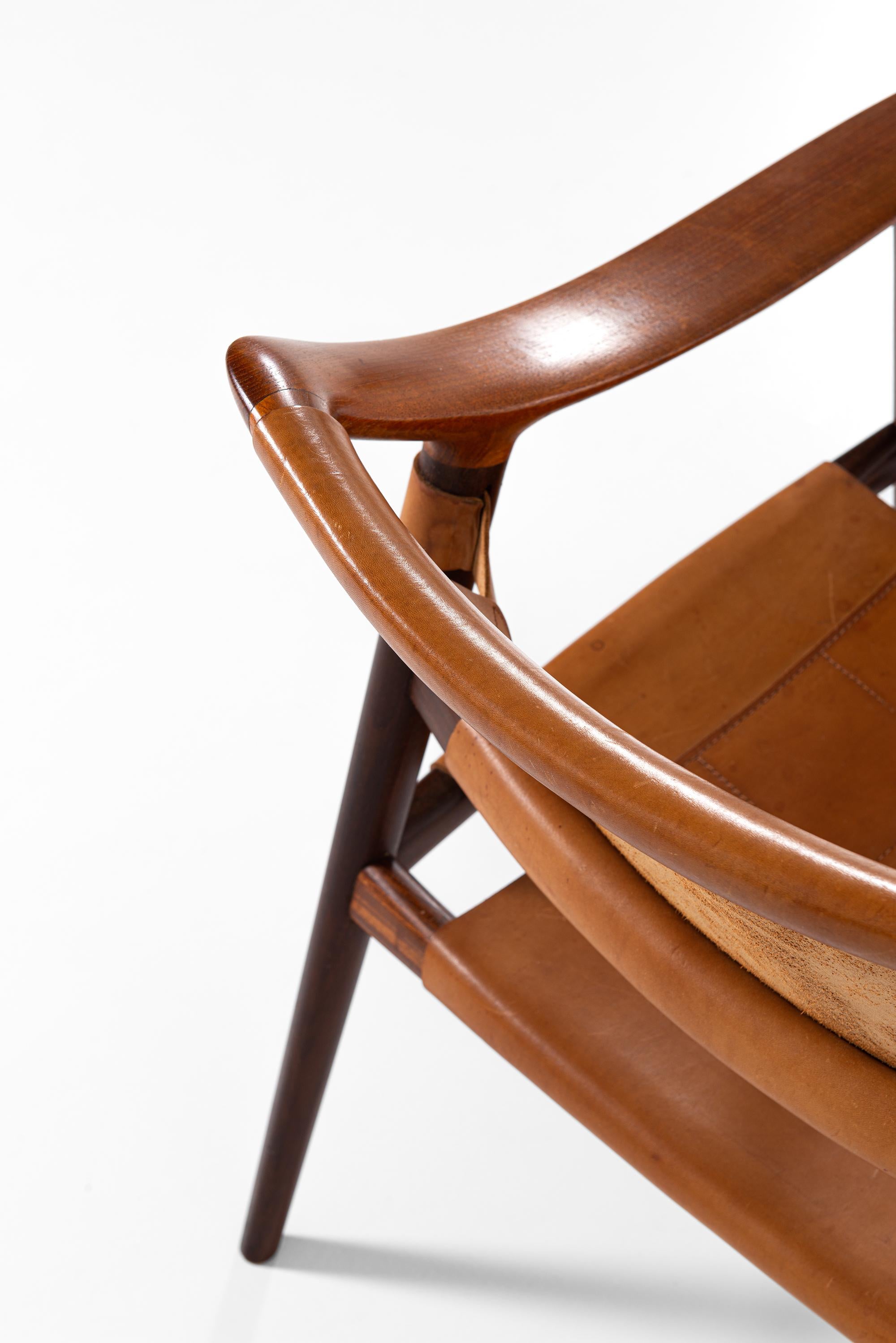 Rolf Rastad & Adolf Relling Easy Chairs Model Bambi by Gustav Bahus in Norway 2