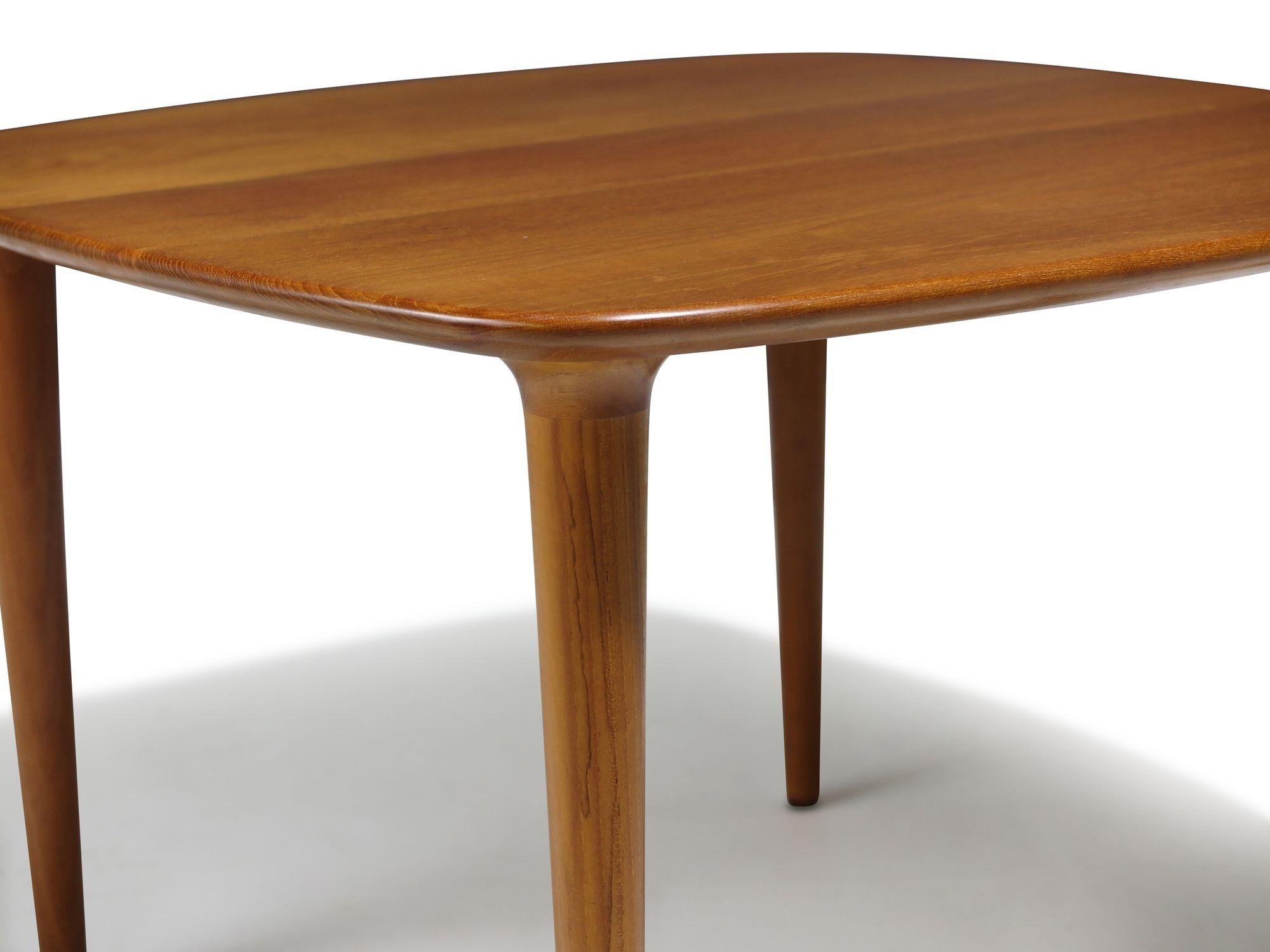 Rolf Rastad & Adolf Relling for Gustav Bahus Solid Teak Coffee Tables For Sale 8