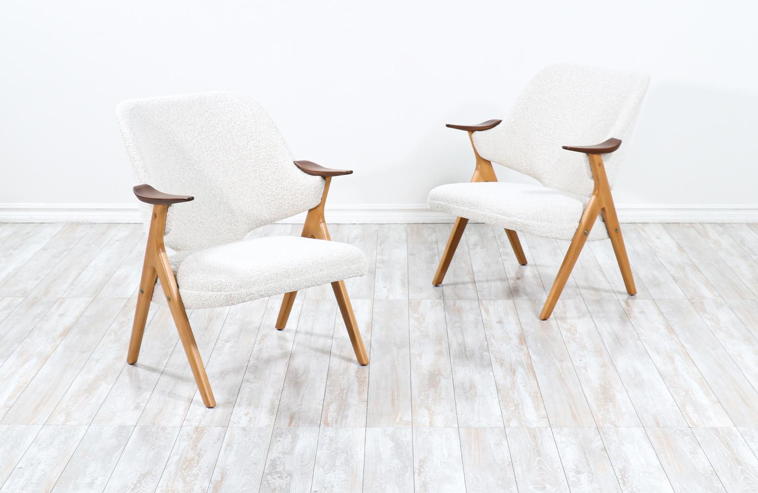 Norwegian Rolf Rastad & Adolf Relling Lounge Chairs for Hjellegjerde