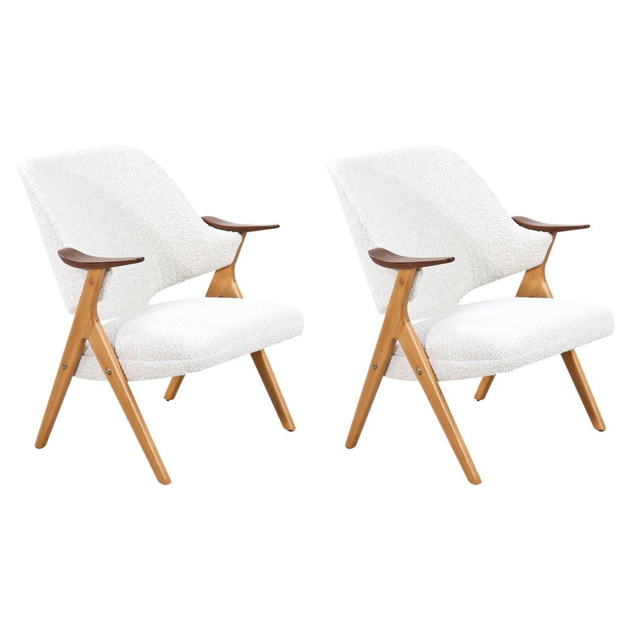 Rolf Rastad & Adolf Relling Lounge Chairs for Hjellegjerde