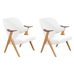 Vintage Rolf Rastad & Adolf Relling Lounge Chairs for Hjellegjerde