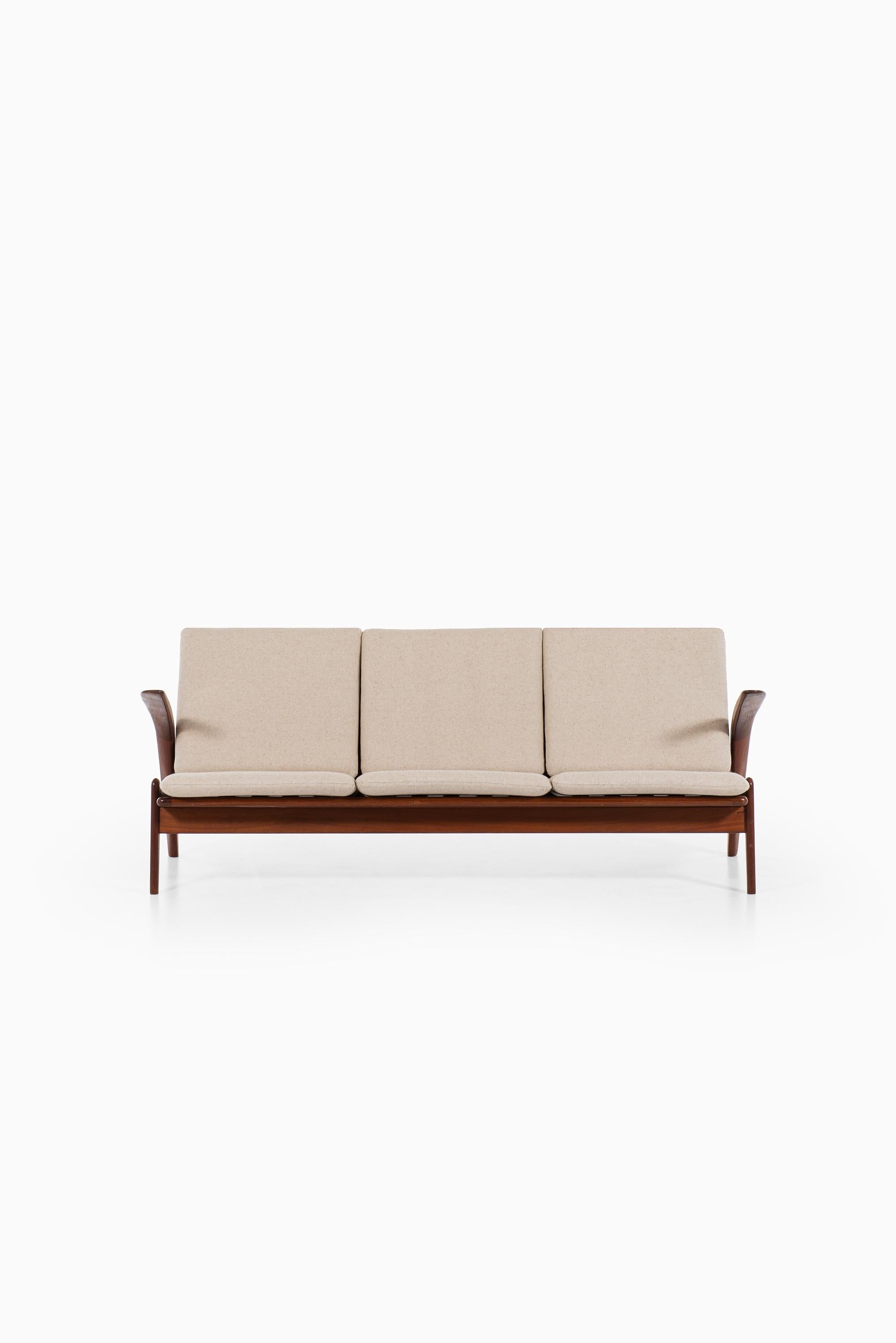 Rare sofa designed by Rolf Rastad & Adolf Relling. Produced by Arnestad Bruk in Norway.