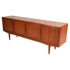 Vintage Rolf Rastad & Adolf Relling Teak Mid-Century Sideboard, Norway, 1960's