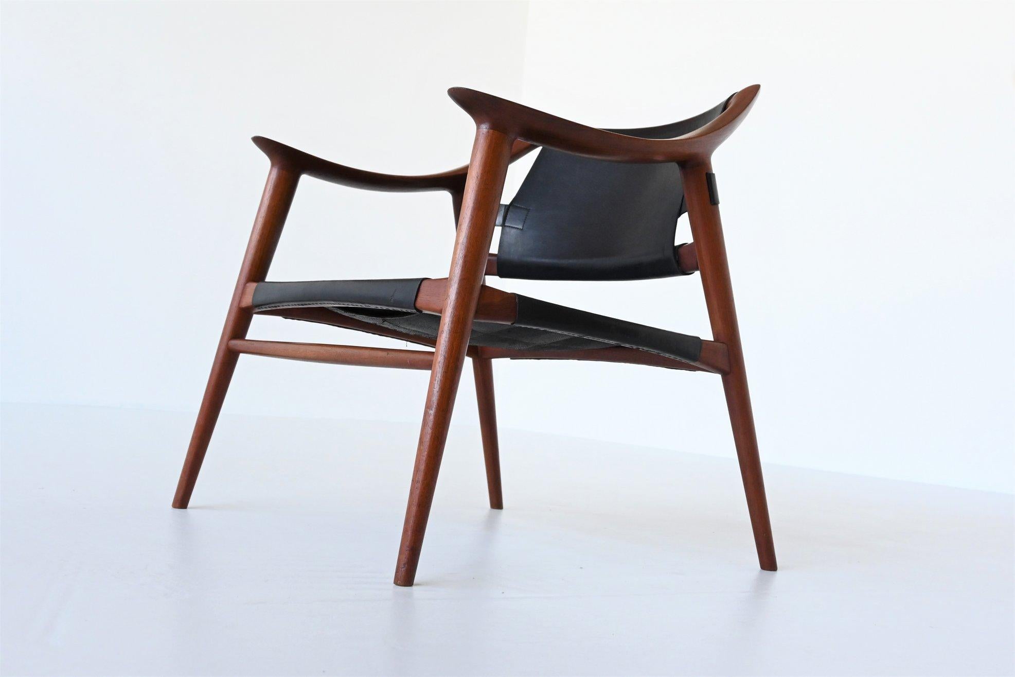 Rolf Rastad and Adolf Relling Bambi Lounge Chair Gustav Bahus, Norway, 1954 5