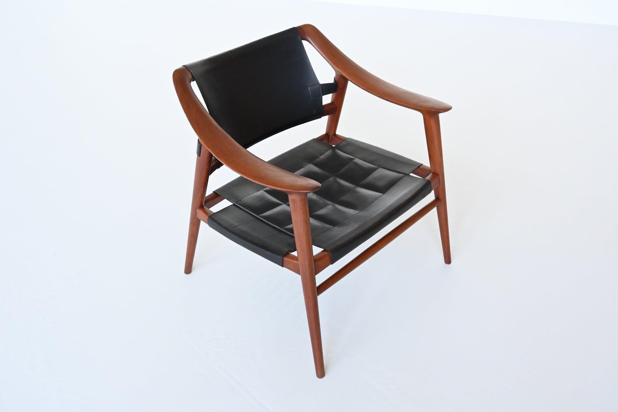 Rolf Rastad and Adolf Relling Bambi Lounge Chair Gustav Bahus, Norway, 1954 In Good Condition In Etten-Leur, NL
