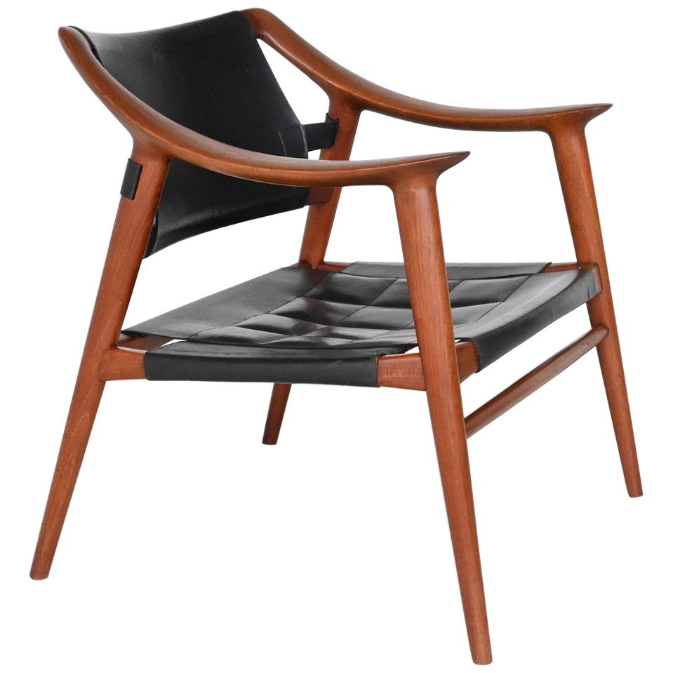 Rolf Rastad and Adolf Relling Bambi Lounge Chair Gustav Bahus, Norway, 1954