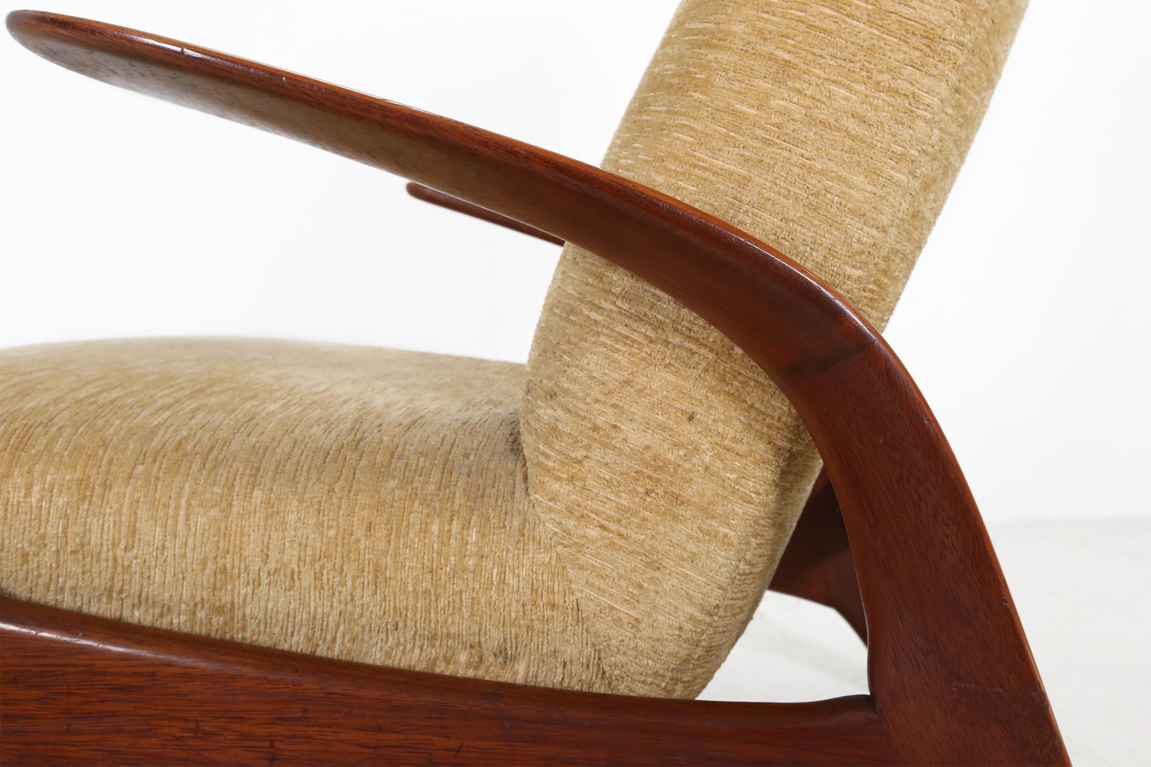 Mid-Century Modern Rolf Rastad and Adolf Relling Lounge Chair, Ca.1960