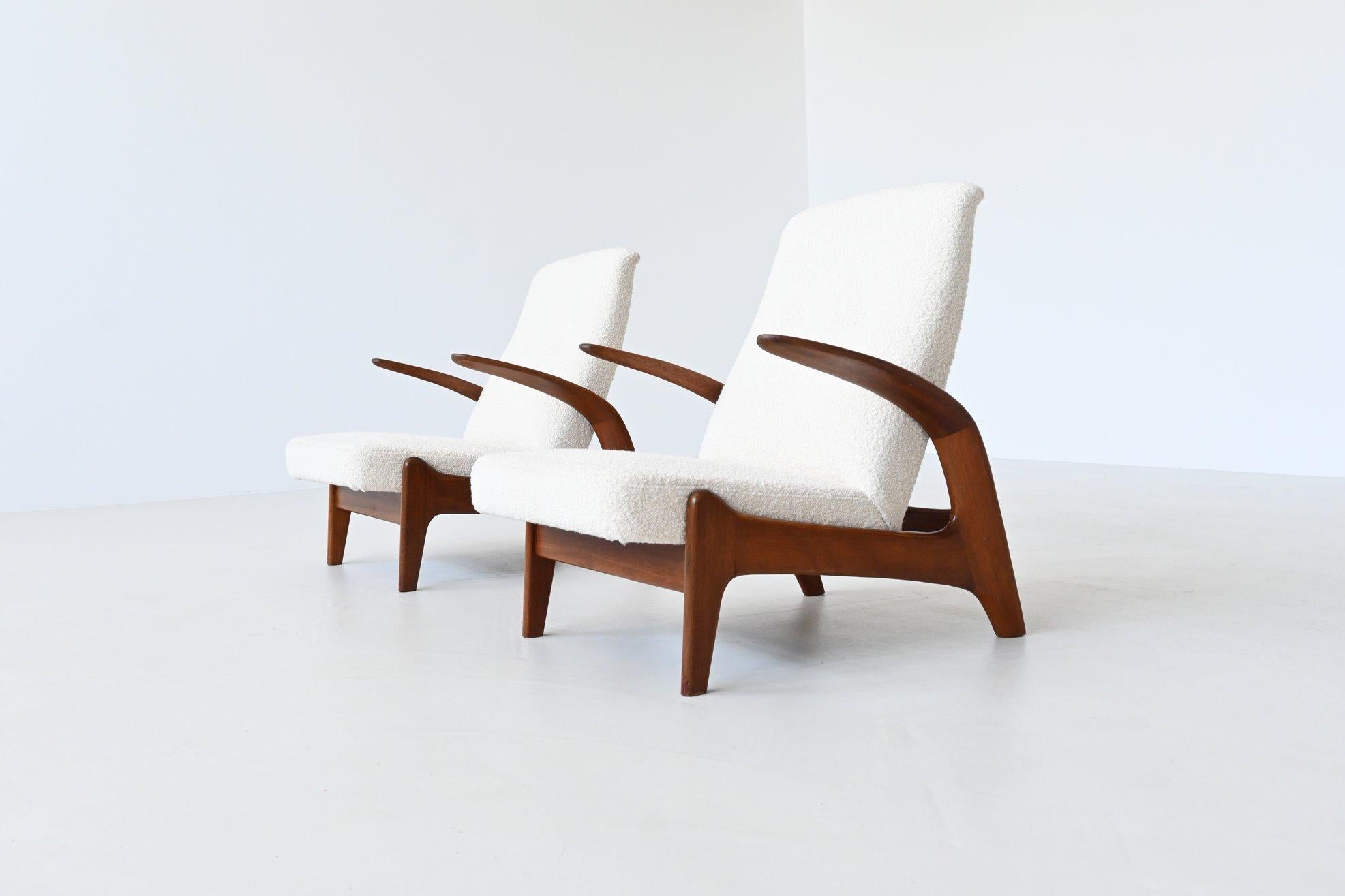 Rolf Rastad and Adolf Relling lounge chairs Gimson and Slater Norway 1960 1