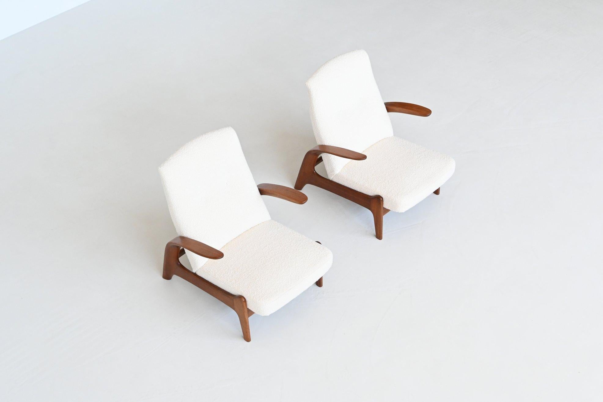 Rolf Rastad and Adolf Relling lounge chairs Gimson and Slater Norway 1960 2