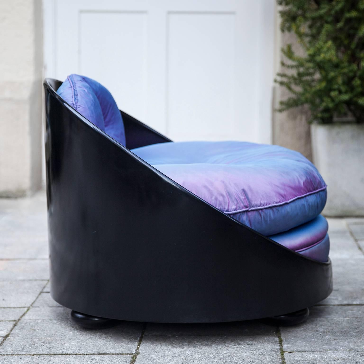 Painted Rolf Sachs Lounge Chair Limited Edition 1/11, Germany, 1990 For Sale