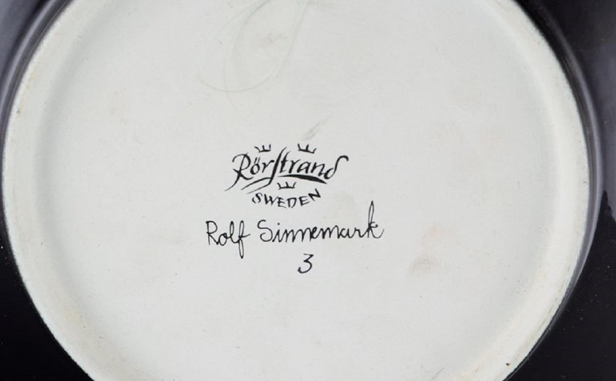 Glazed Rolf Sinnemark for Rörstrand, Rare 