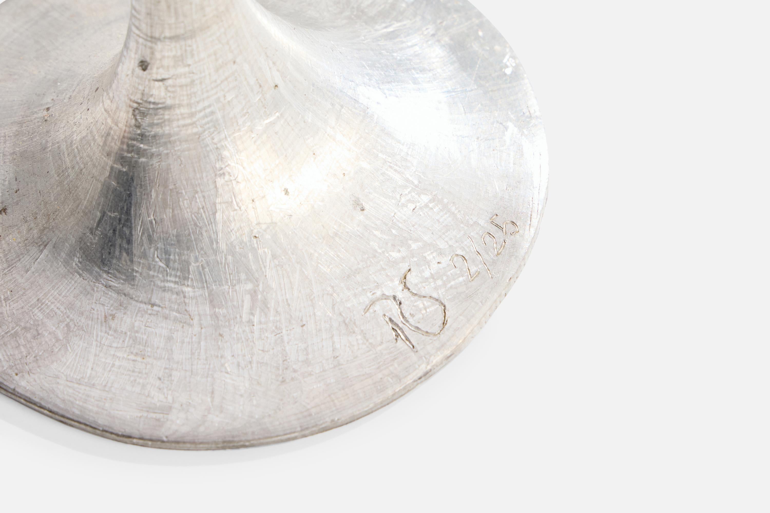 Rolf Swedberg, Chandelier, étain, cordon, Suède, 1970 en vente 3