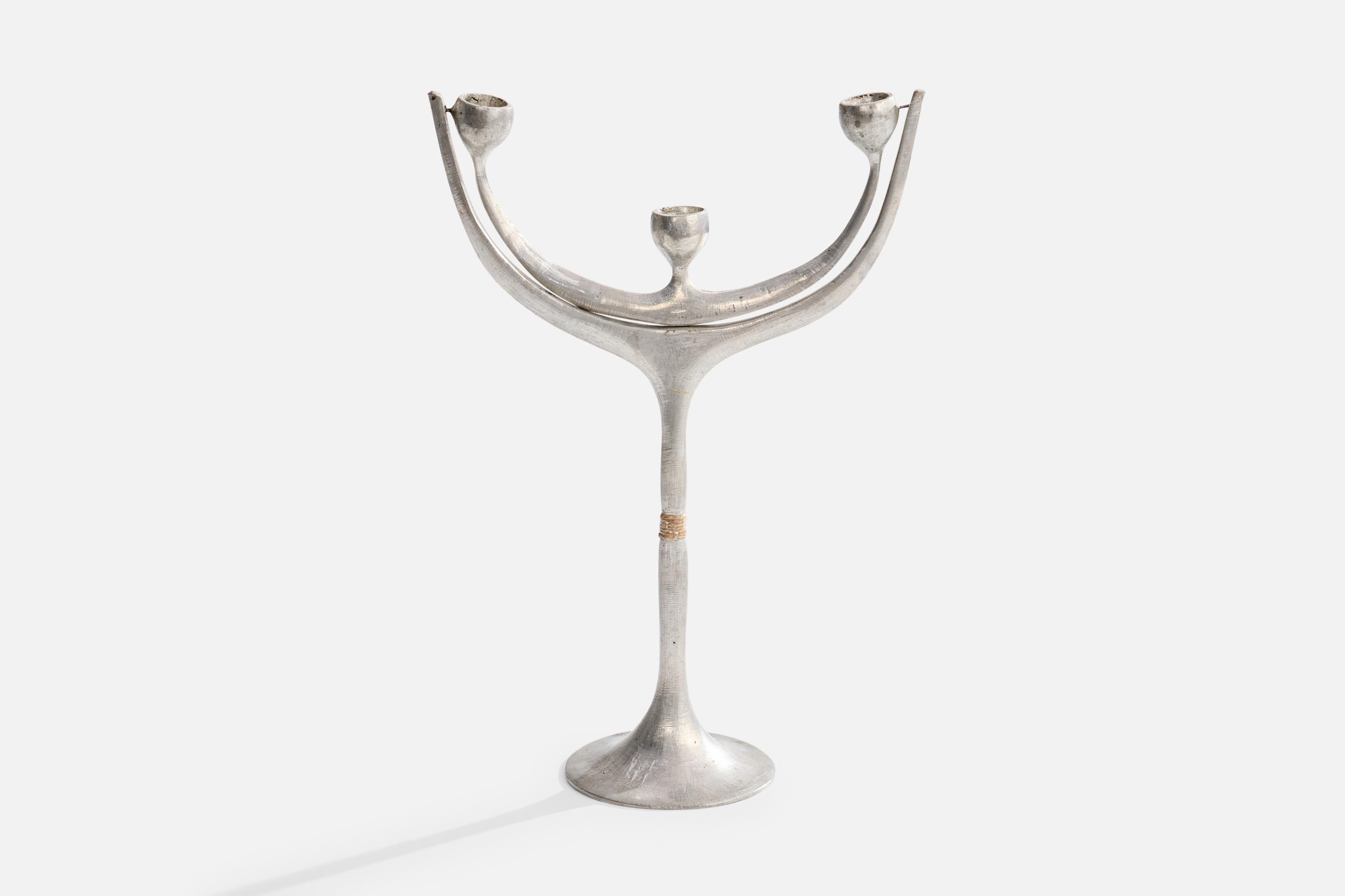 Mid-Century Modern Rolf Swedberg, Chandelier, étain, cordon, Suède, 1970 en vente