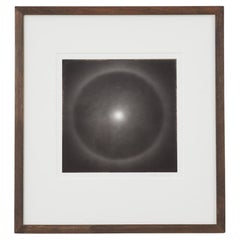 Gravure de Rolfe Horn "Pleine lune, Oakland, CA" - États-Unis, 2002
