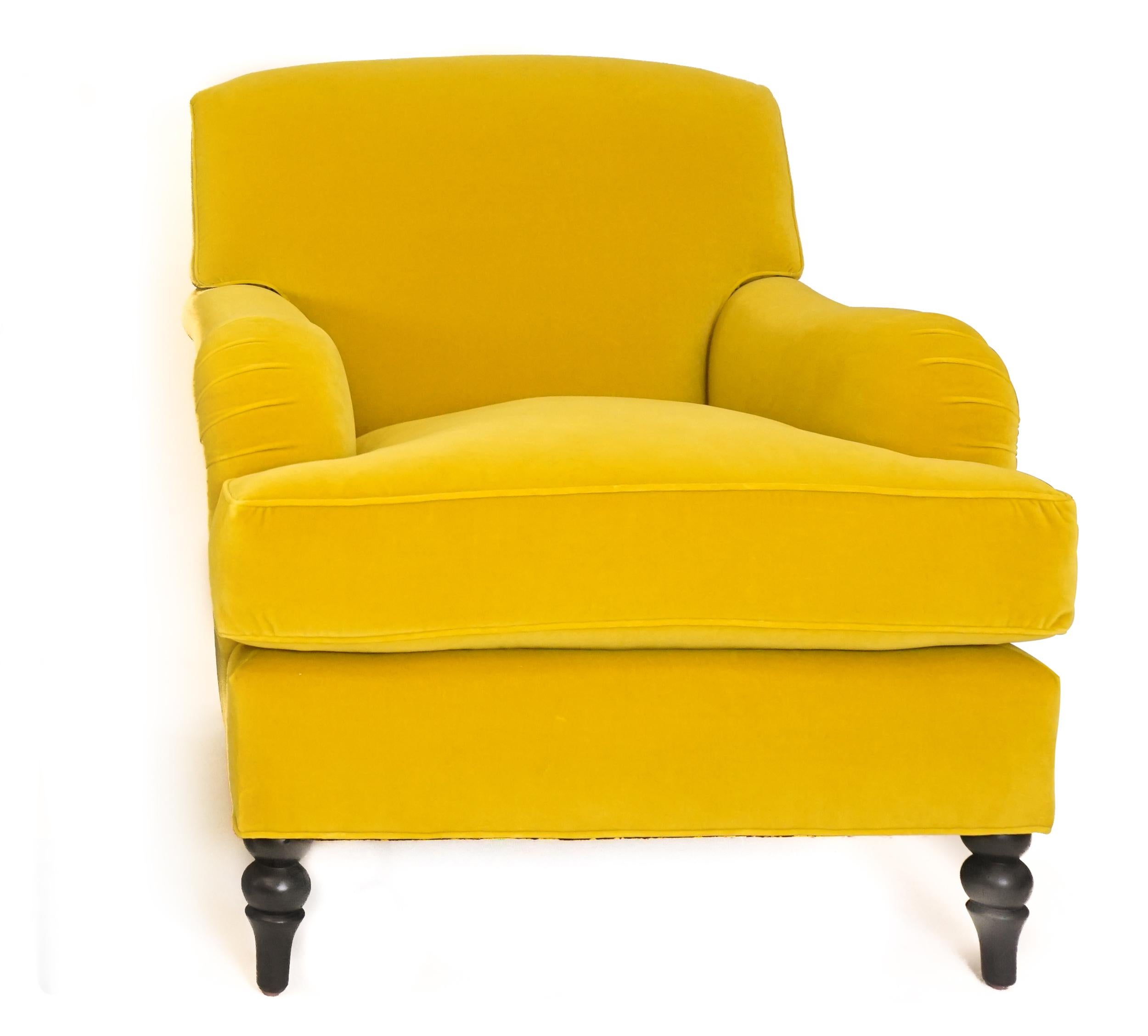 Silla Club Roll Arm con Asiento Profundo 'Personalizable Estadounidense en venta