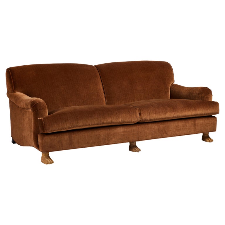 Roll Arm Sofa With Tight Back Loose, Pier One Leather Sofa