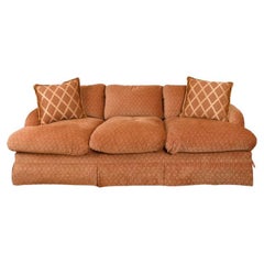 Roll Arm Three Seat Down Sofa, J Robert Scott