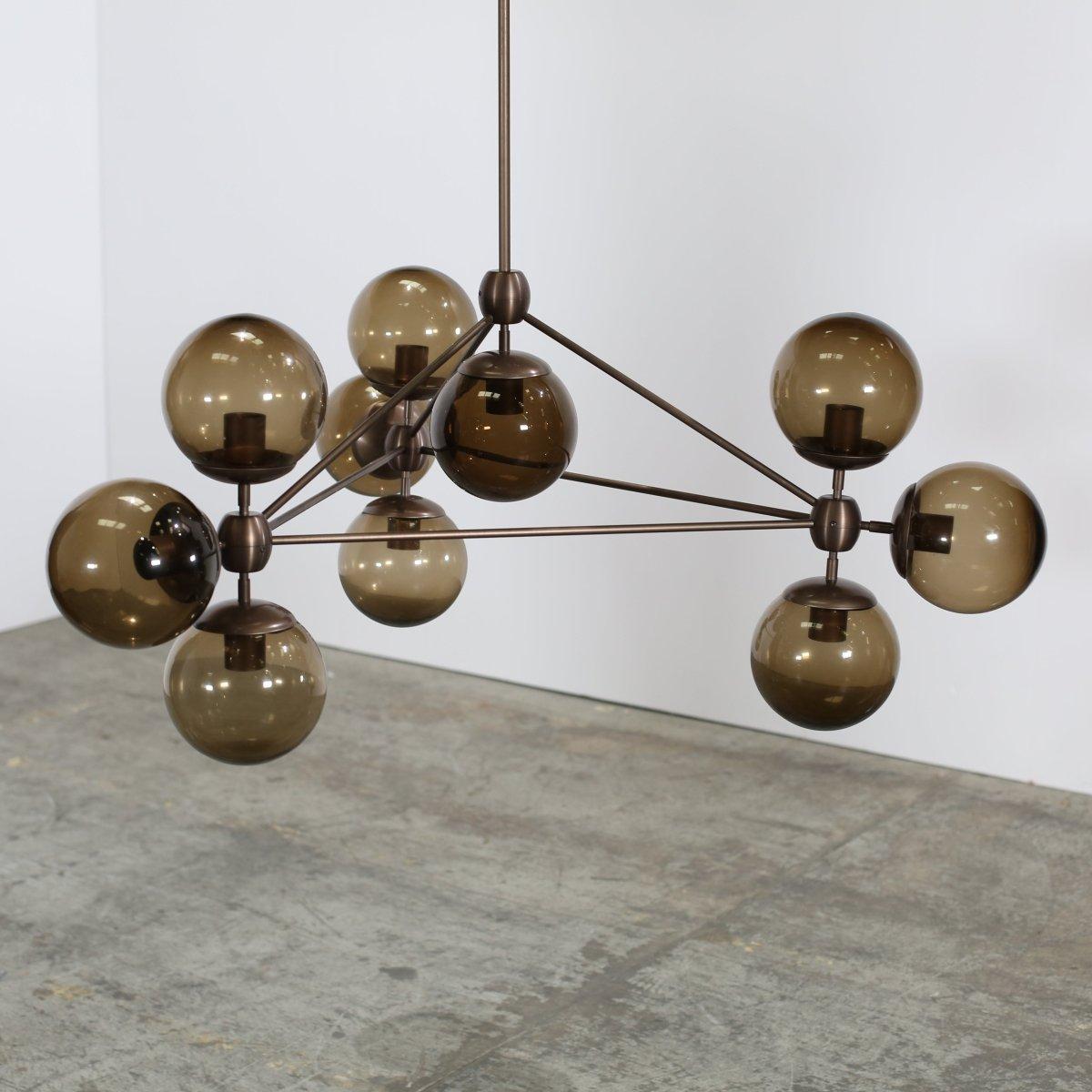 Contemporary Roll & Hill Modo Chandelier For Sale