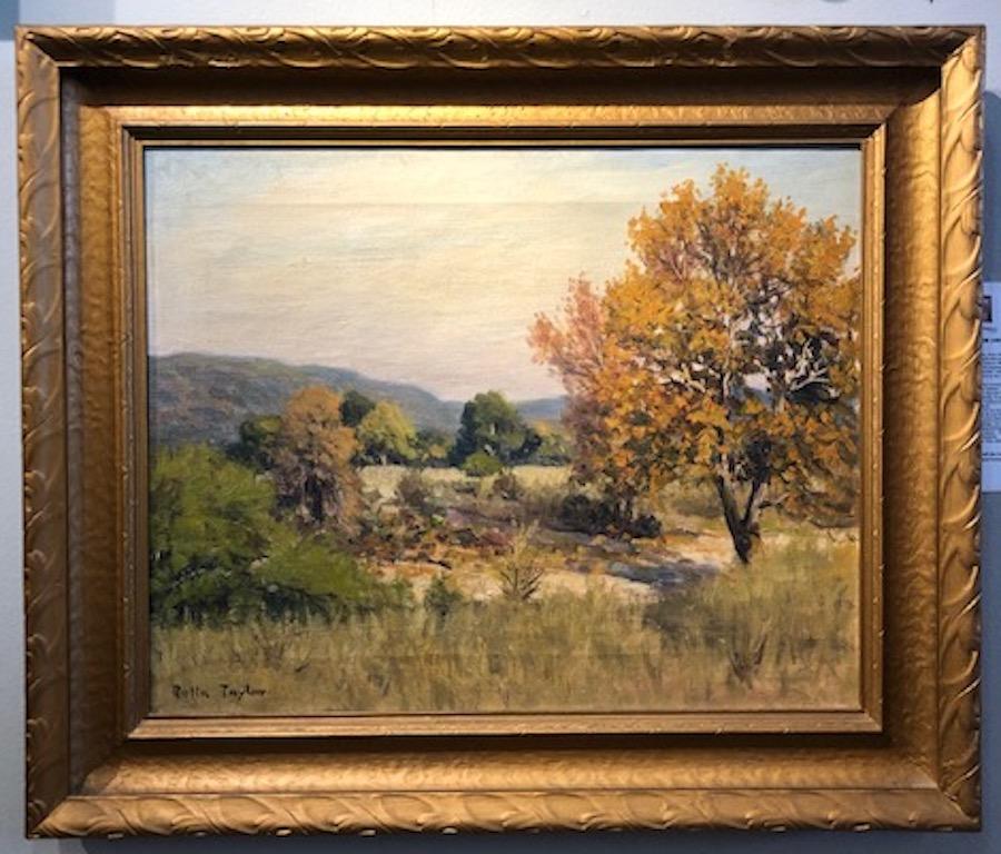 Texas Countryside - Painting by Rolla Taylor