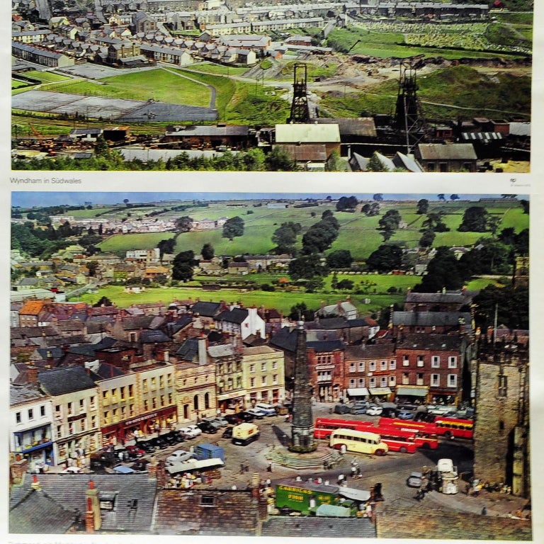 Rollable Picture Photo Vintage Wallchart Life in Great Britain Northern