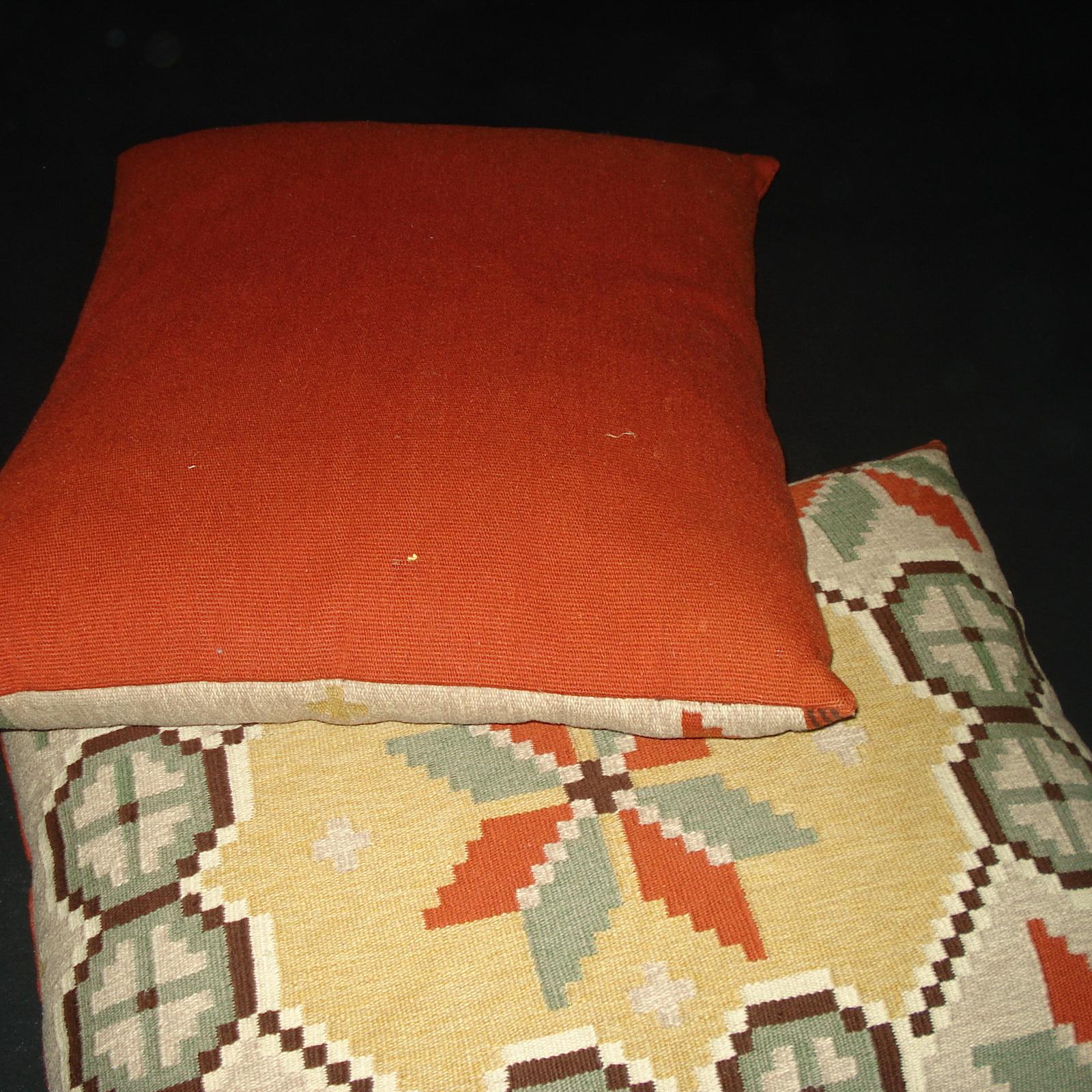 Rollakan Pair of Pillows, Sweden, 19th Century 1