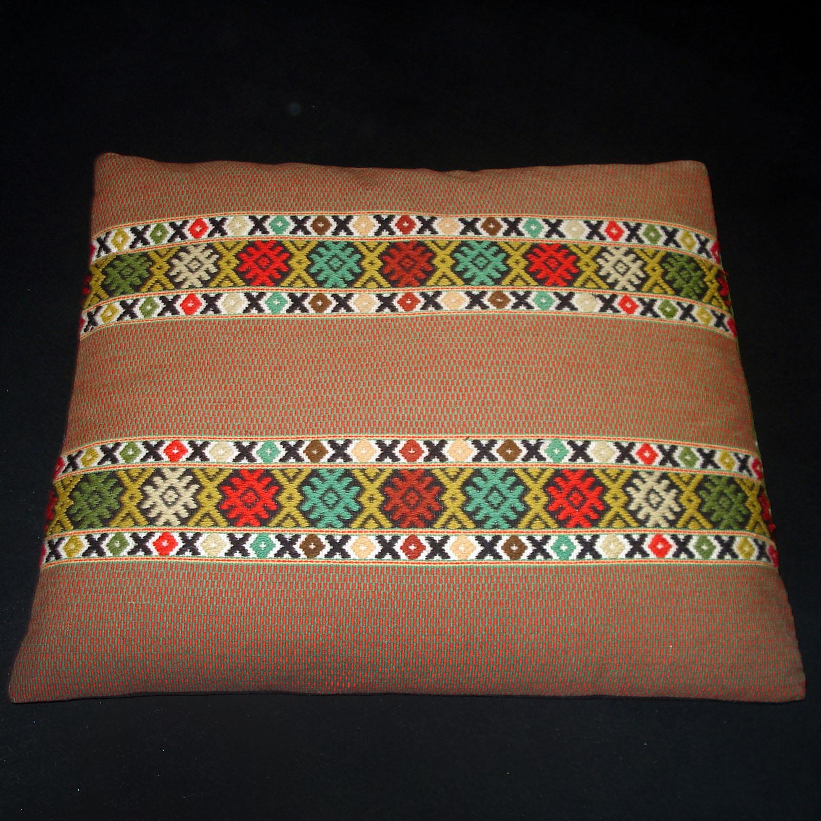 Rollakan Pillow, Hand-woven Pillow, Sweden 19th Century In Good Condition For Sale In Bochum, NRW