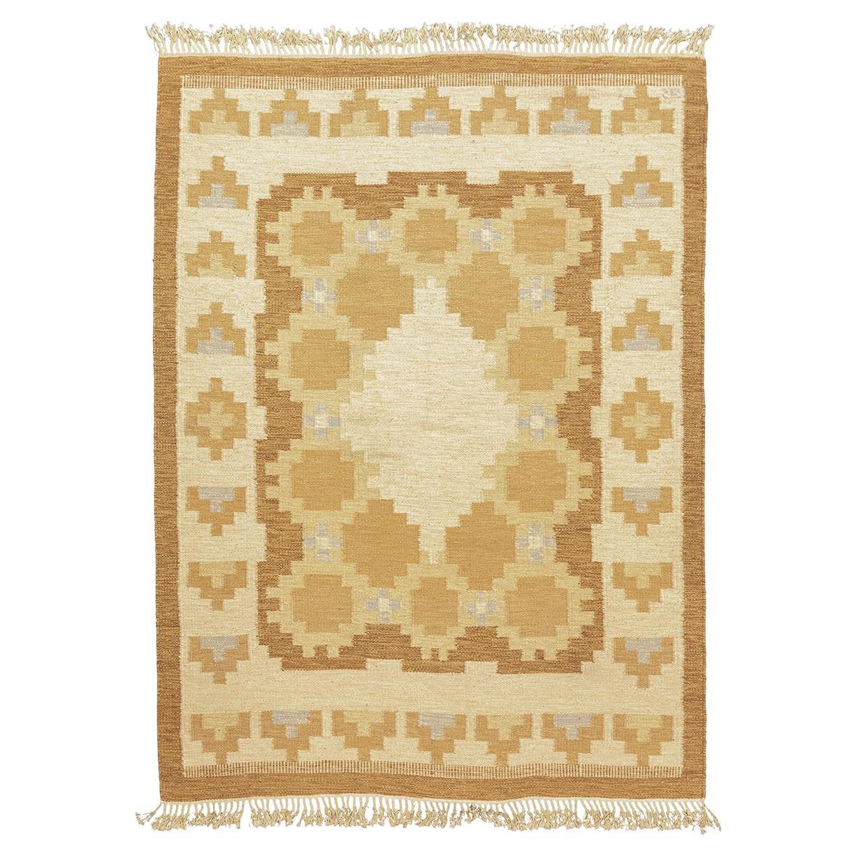 Scandinavian Rug Rollakan Soft Beige