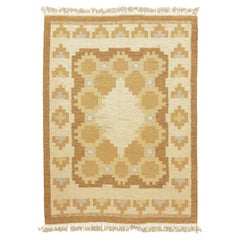Scandinavian Rug Rollakan Soft Beige