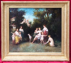 Nymphs and Cherubs in the Park