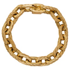 Vintage Rollang & Cie Gold Link Bracelet