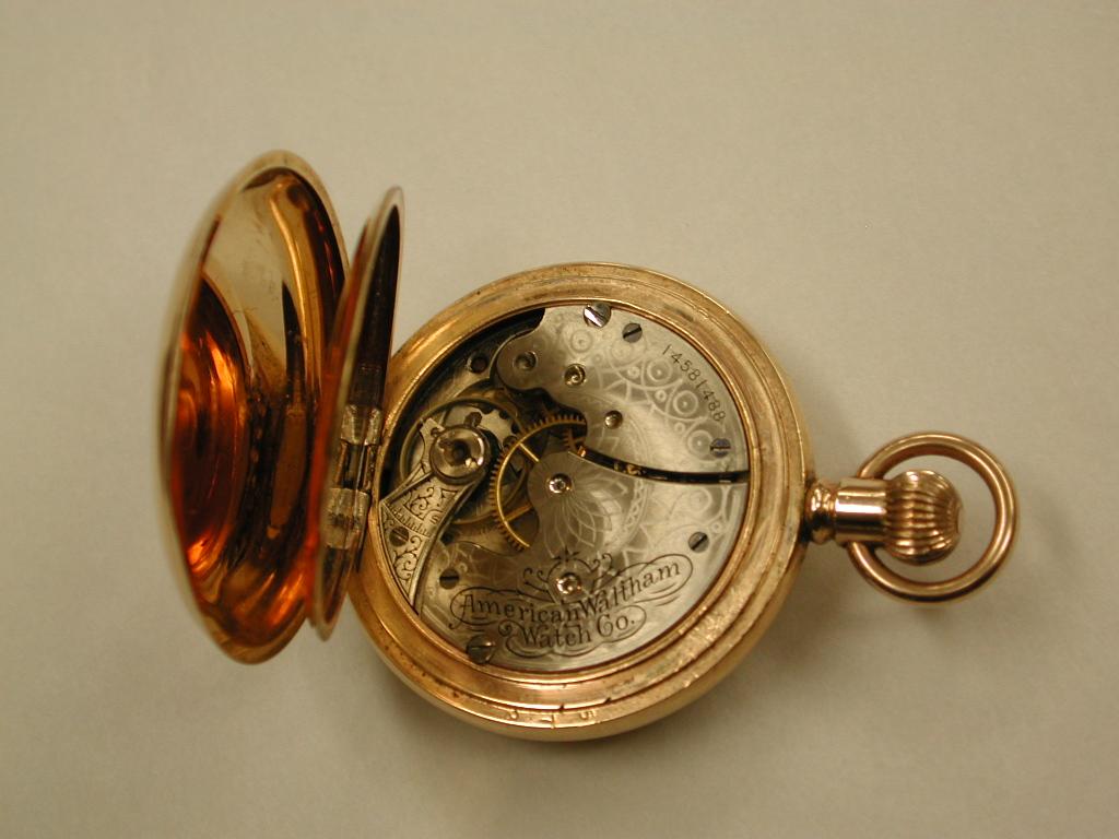 Victorian Rolled Gold Ladies Demi-Hunter and Albertina, Dated circa 1900