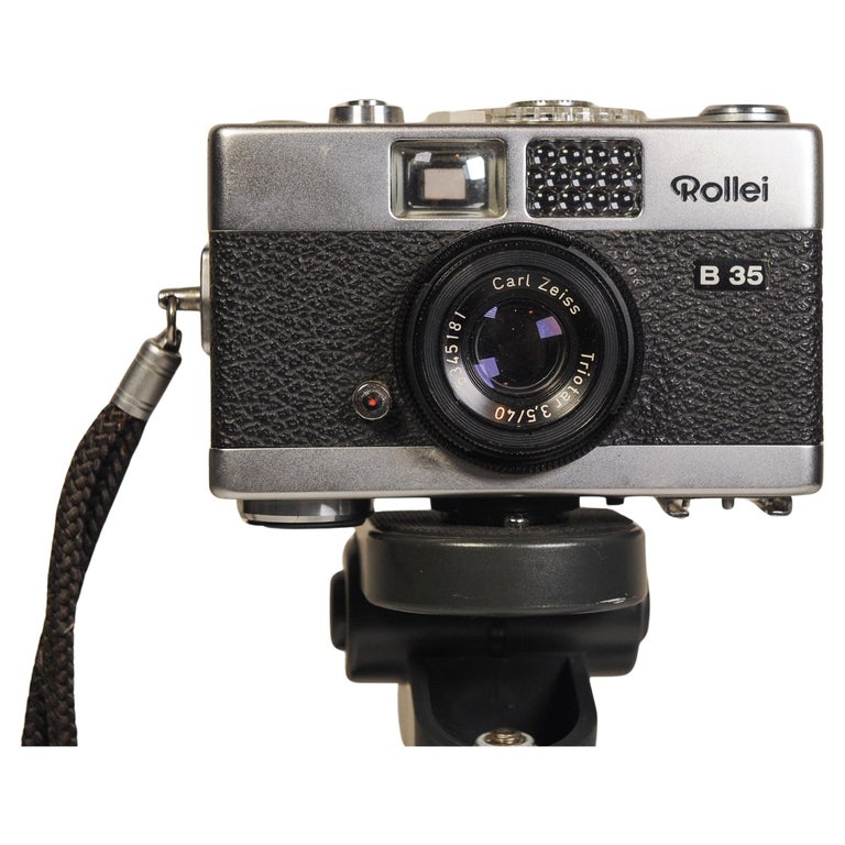 Rollei 35 Singapore Tessar 3,5/40 + flash Rollei + étui – appareil photo argentique vintage - Photo, audio & vidéo