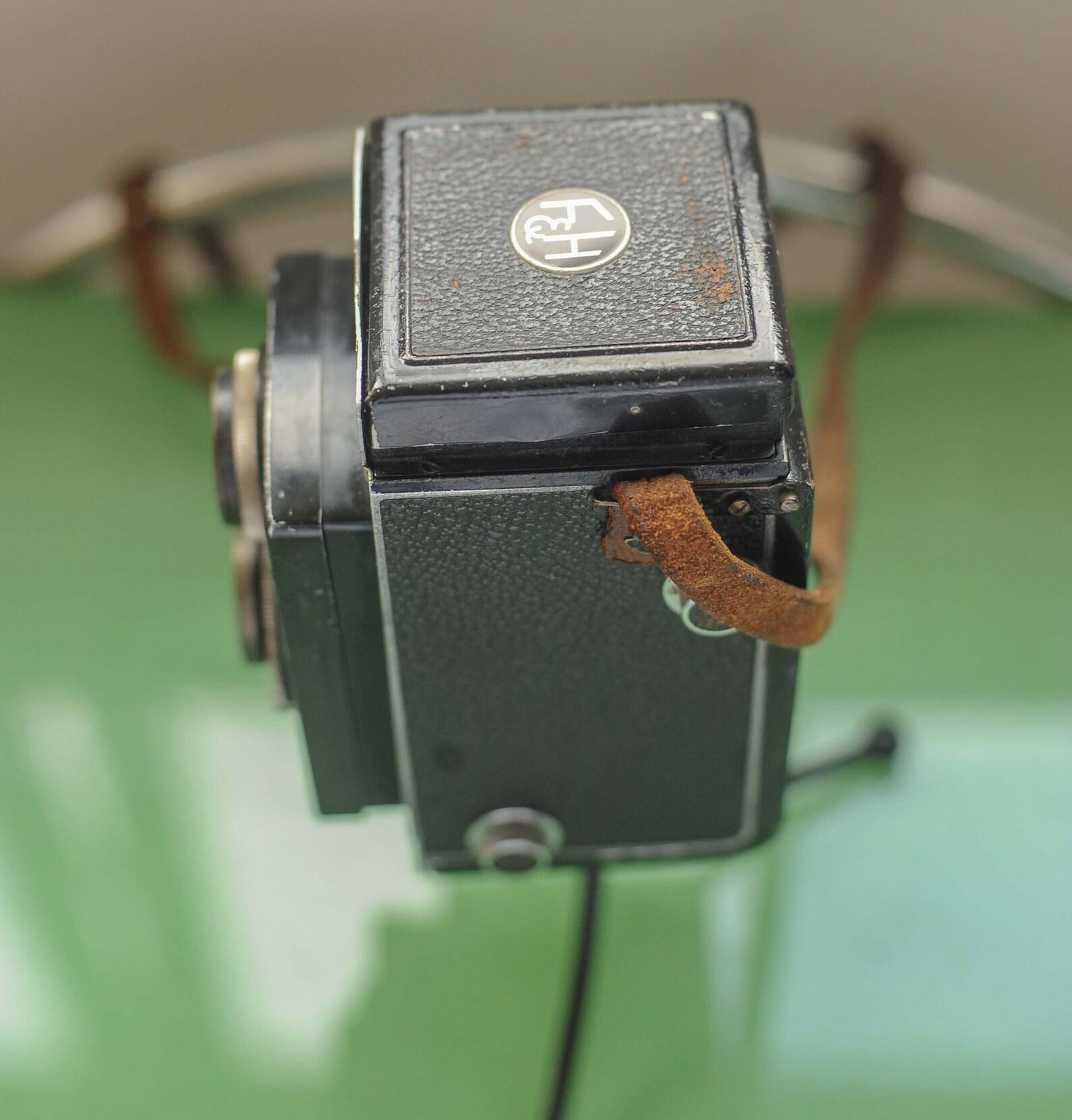 Rolleicord Modell 1 Modell K3 520 Doppelobjektiv Reflex Kamera 120 Blatt Film Kamera (Glas) im Angebot