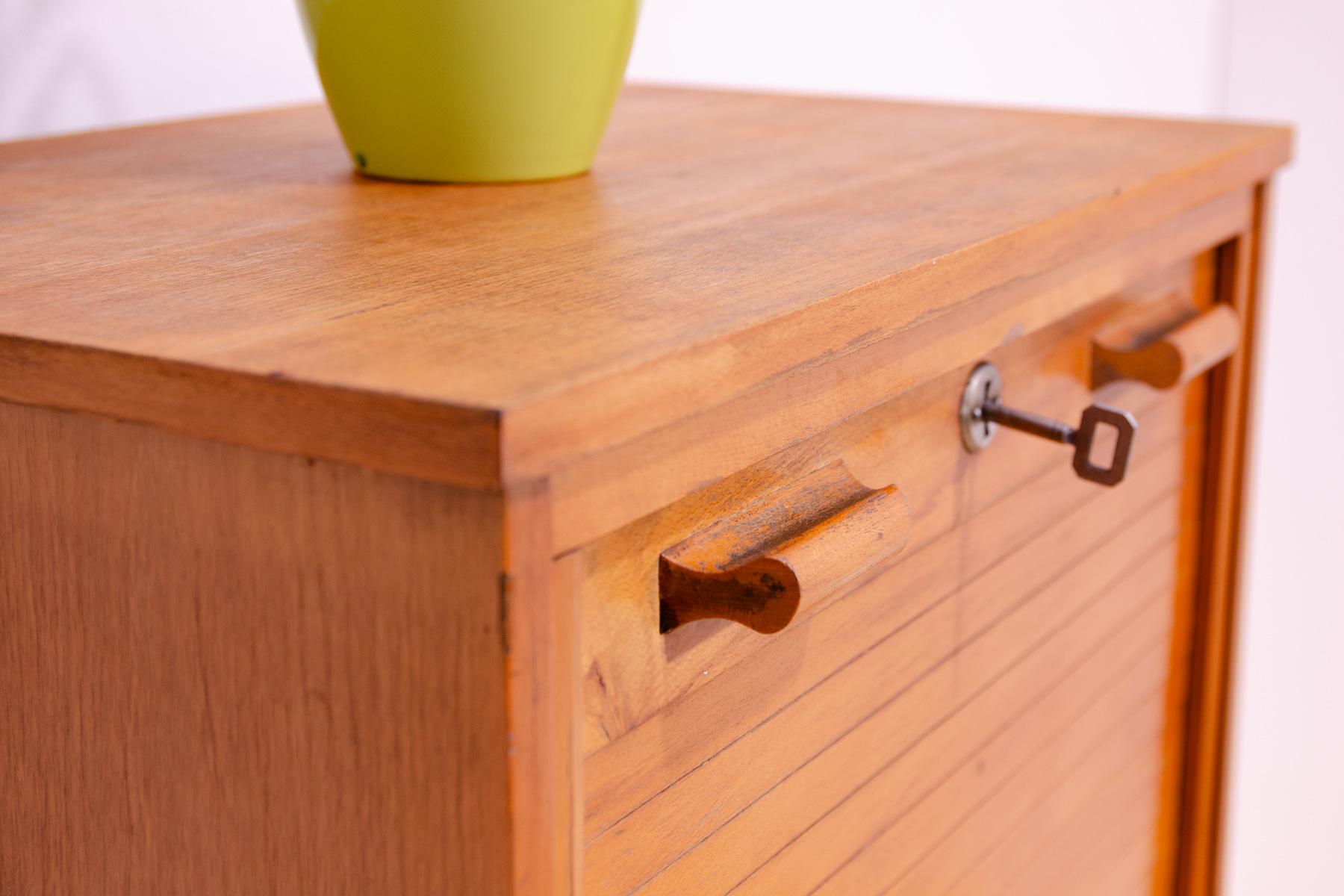 Roller blinder Schrank von Interier Paraha, 1950er Jahre, Tschechoslowakei im Angebot 6
