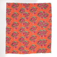 Roller Bedruckte Baumwolltafel, hergestellt für zentralasiatische Märkte  Mitte 20. Jh.  Russland